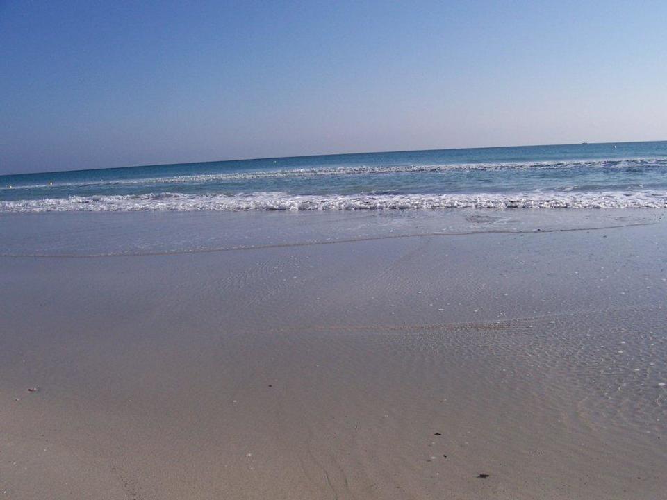 Kleiner Ausschnitt vom Hotelstrand Mahdia Beach & Aquapark