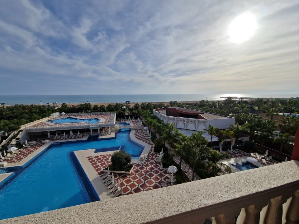 Ausblick Royal Taj Mahal Hotel