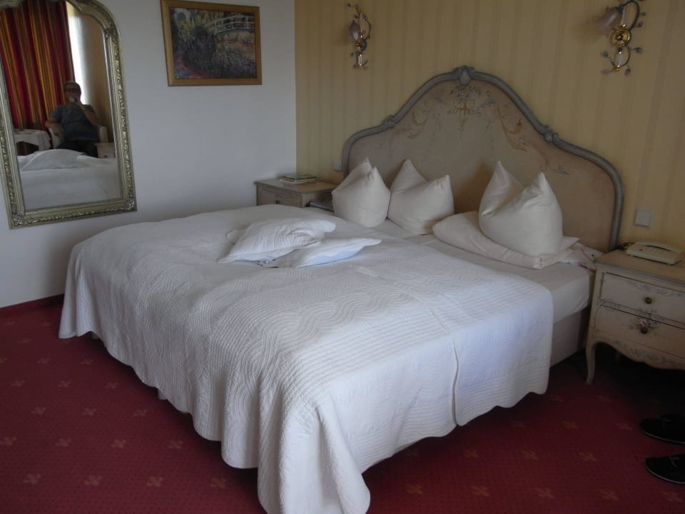 Großes Bett Best Western Hotel Rhön Garden