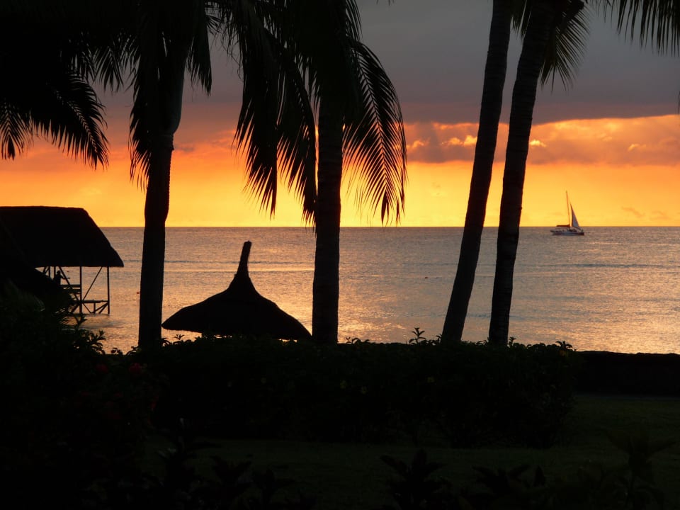 Abendstimmung vom Zimmer aus Le Meridien Ile Maurice
