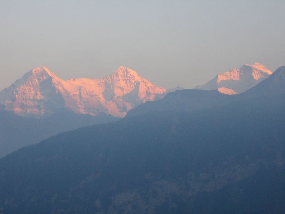 Blick vom Balkon Mercure Hotel Beatenberg