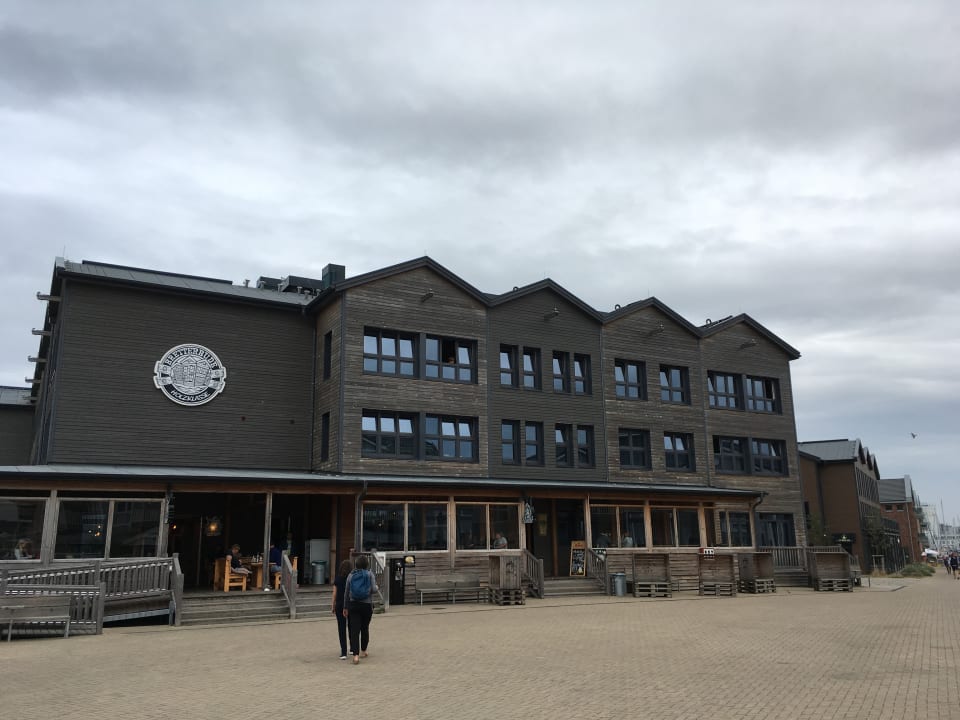 Außenansicht Bretterbude Heiligenhafen