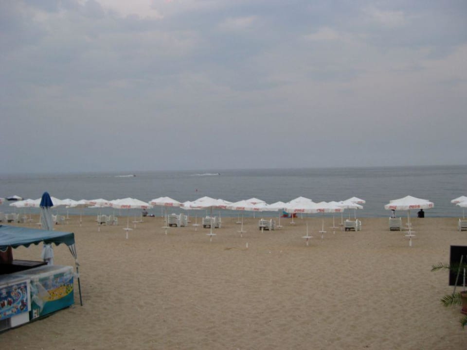 Unser Hotelstarnd  Luna Beach Hotel