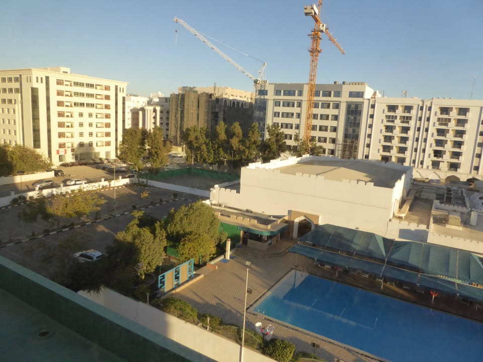 Blick vom Zimmer aus Hotel Holiday Muscat