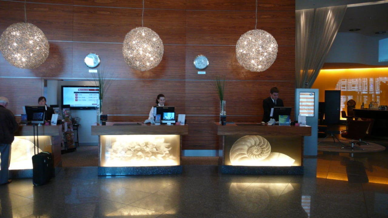 Der Empfang ScanHotels City Rostock