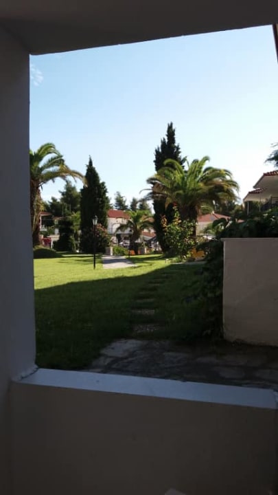 Widok z pokoju Hotel Chrousso Village