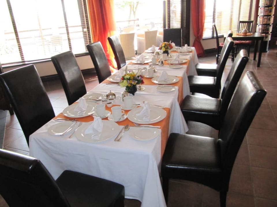 Frühstücks-Tisch-Deko Aquanzi Lodge