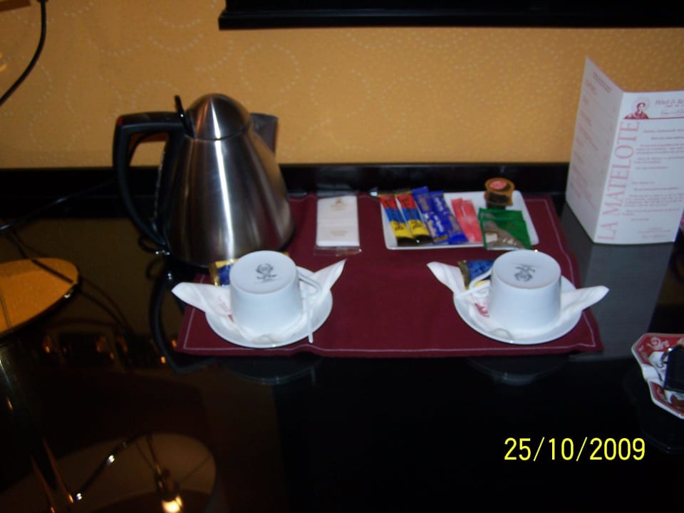 L'indispensable bouilloire Hotel La Matelote