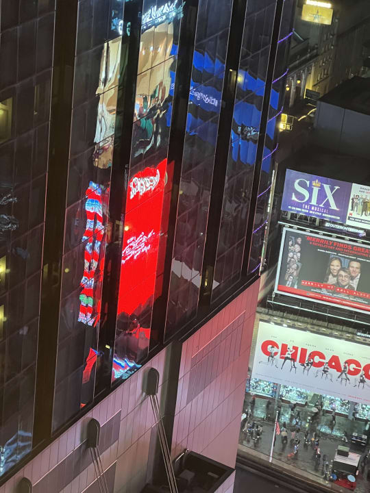 Ausblick Hotel Riu Plaza Manhattan Times Square