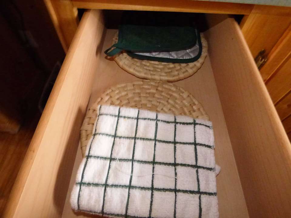 Küchenausstattung Cabin Hotel Lake View Lodge