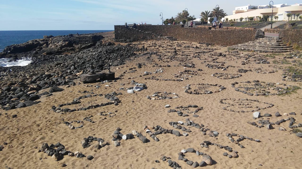 Strand paar meter vom Hotel Hotel Santa Rosa