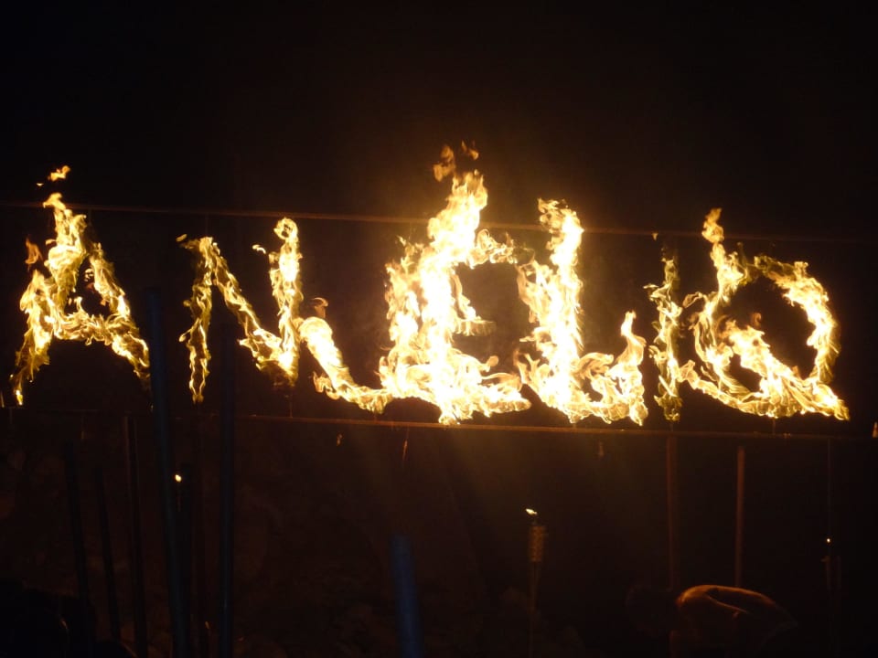 Огненное шоу Club Hotel Anjeliq