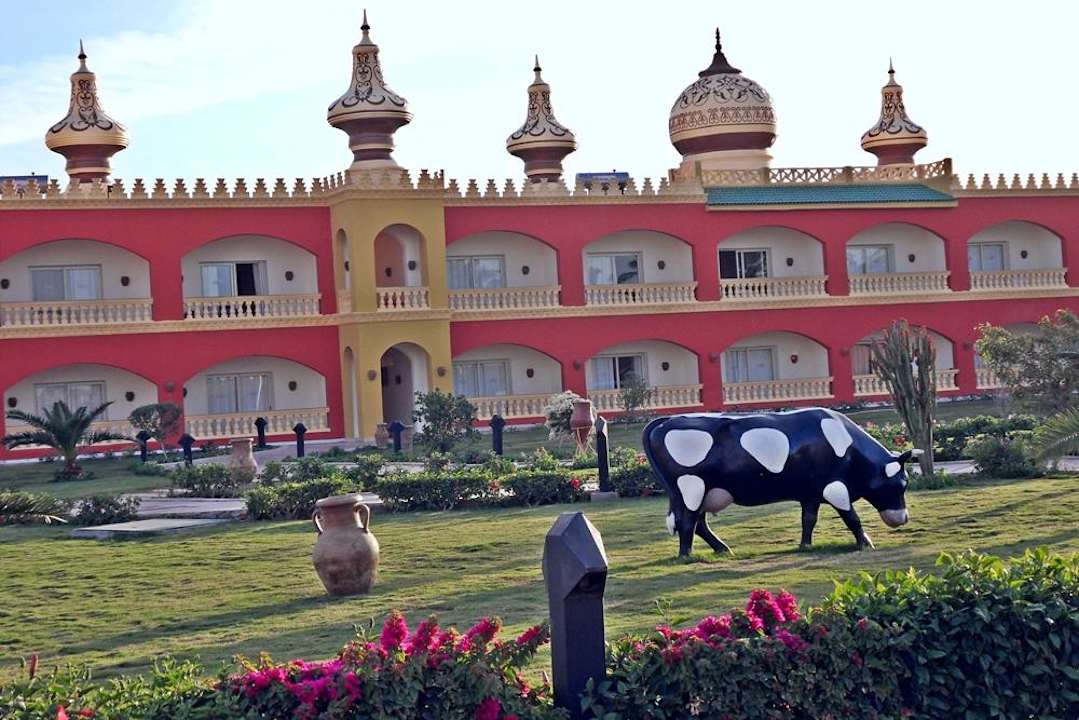 Innenhof Pickalbatros Alf Leila Wa Leila Resort - Neverland Hurghada