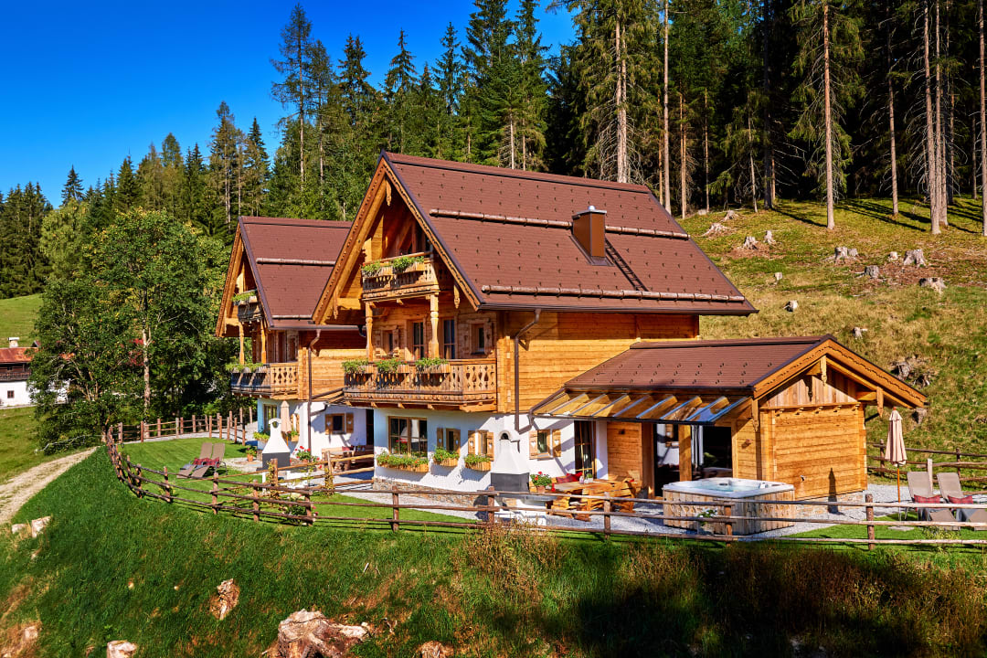 Außenansicht Chalets Almidylle