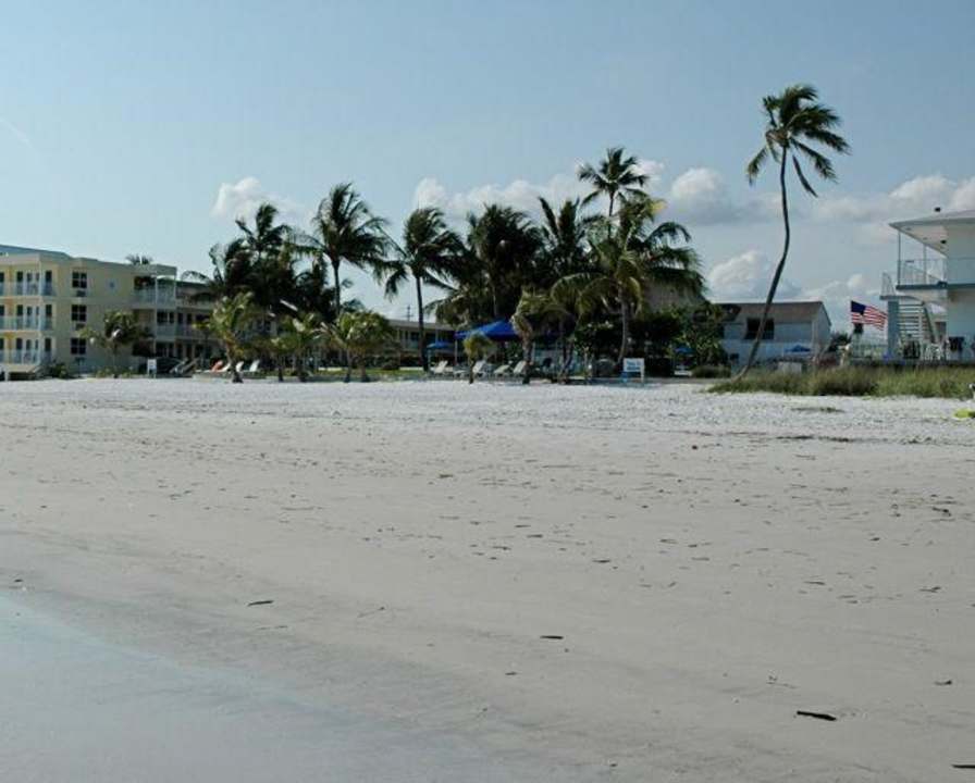 Blick vom Strand The Neptune Resort