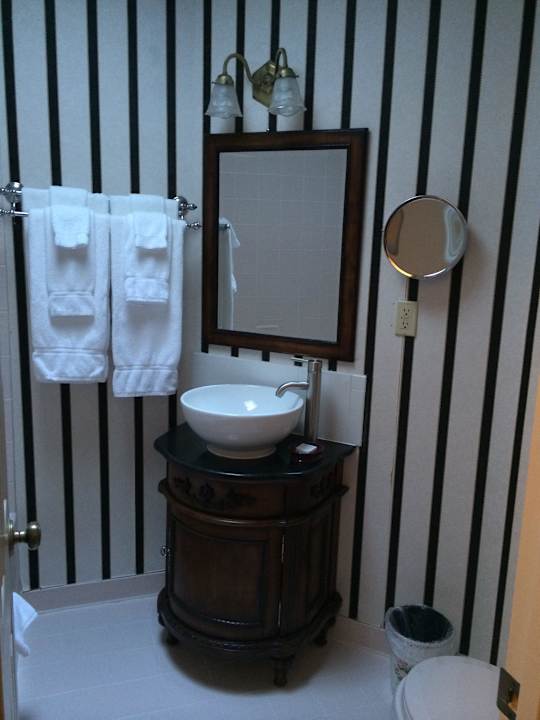 Badezimmer Eight Gables Inn