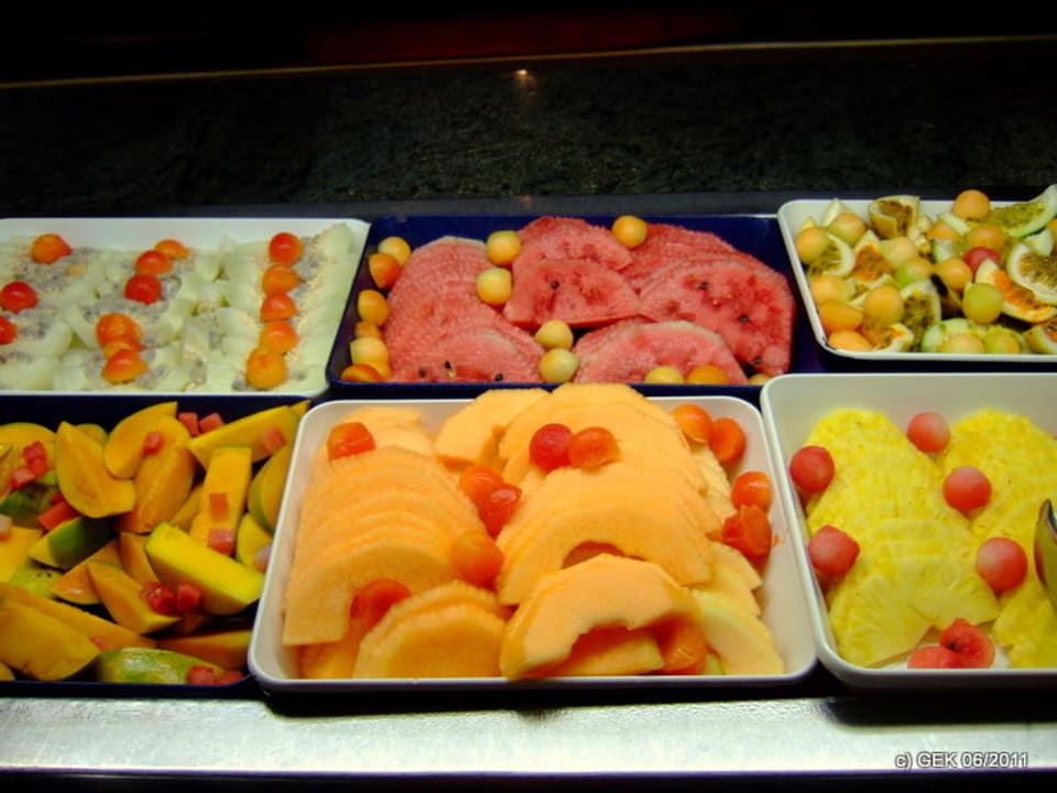 Früchteauswahl Punta Cana Princess All Suites Resort & Spa