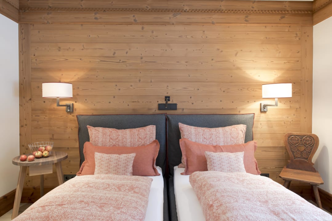Schlafzimmer im Chalet I Lech Lodge