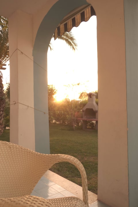 Eigene Terrasse mit Grill I Turchesi Club Village