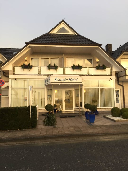 Hoteleingang Strandhotel