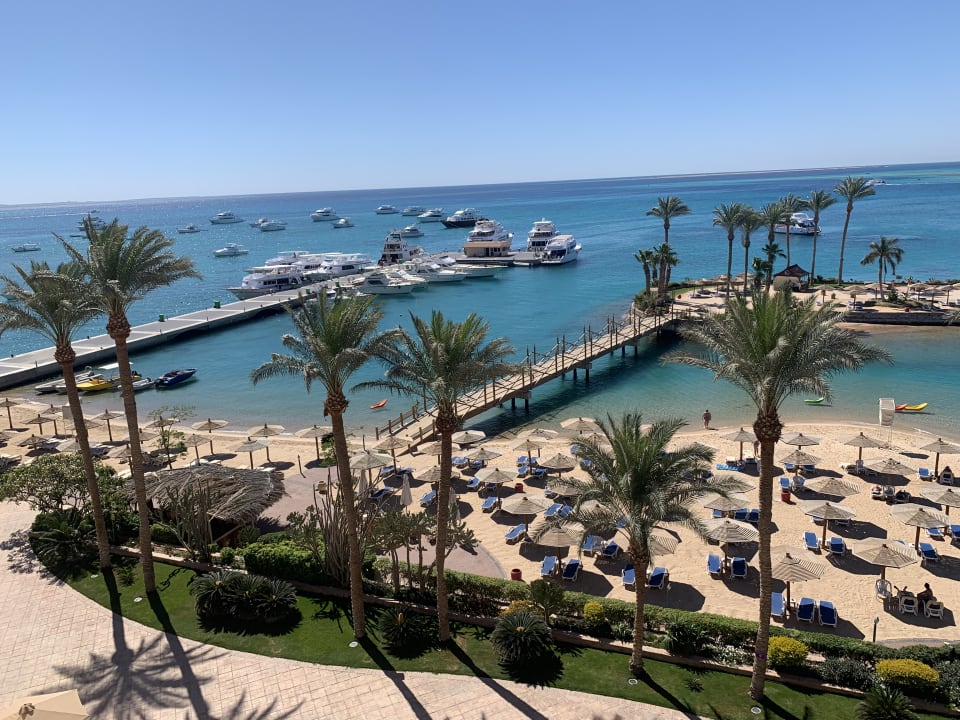 Ausblick Marriott Hurghada Beach Resort