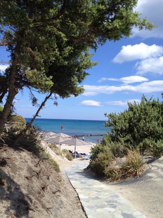 Weg zum Familienstrand ROBINSON DAIDALOS