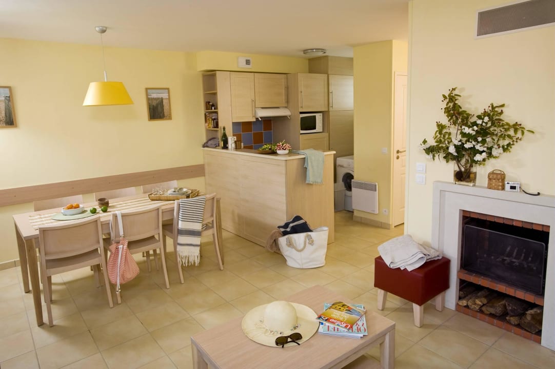 Wohnbereich Pierre & Vacances Residenz Le Green Beach