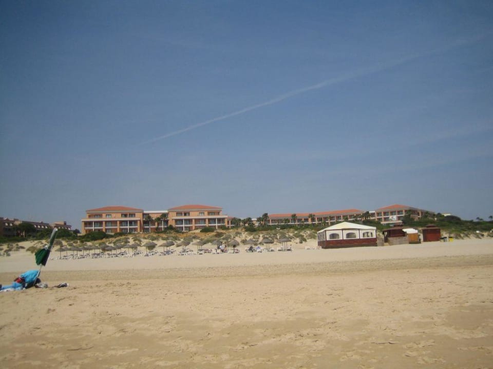 Blick vom Strand Hipotels Barrosa Palace