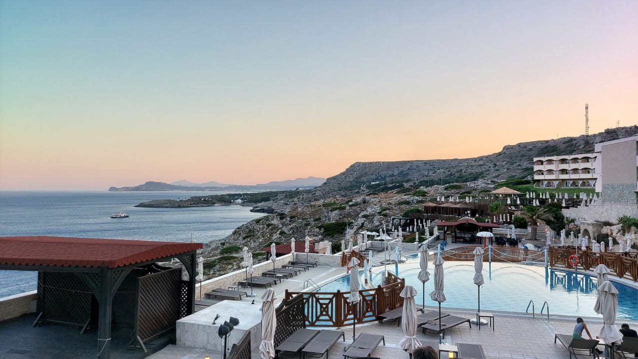 Ausblick Hotel Kalithea Horizon Royal