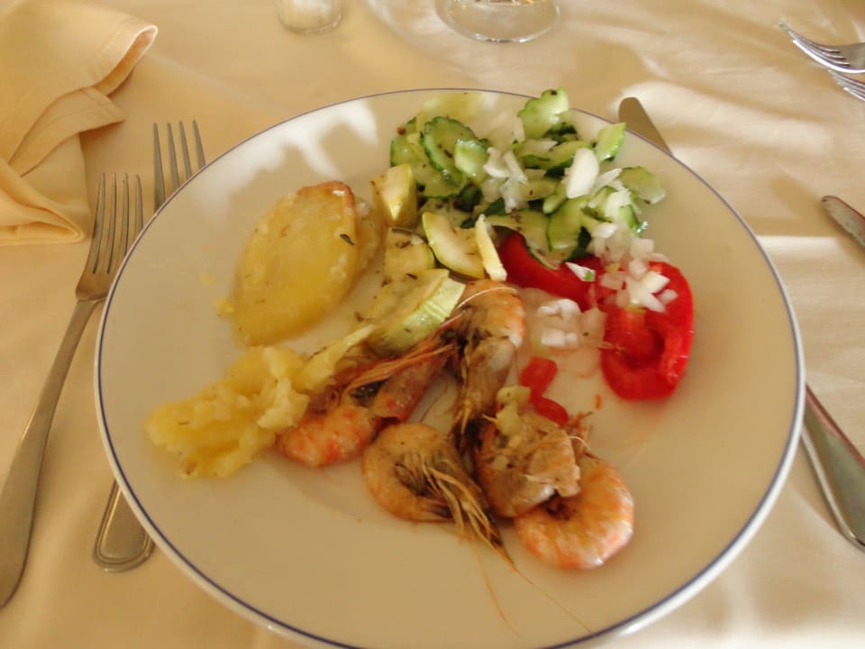 Abendessen super lecker Hotel El Mouradi Djerba Menzel