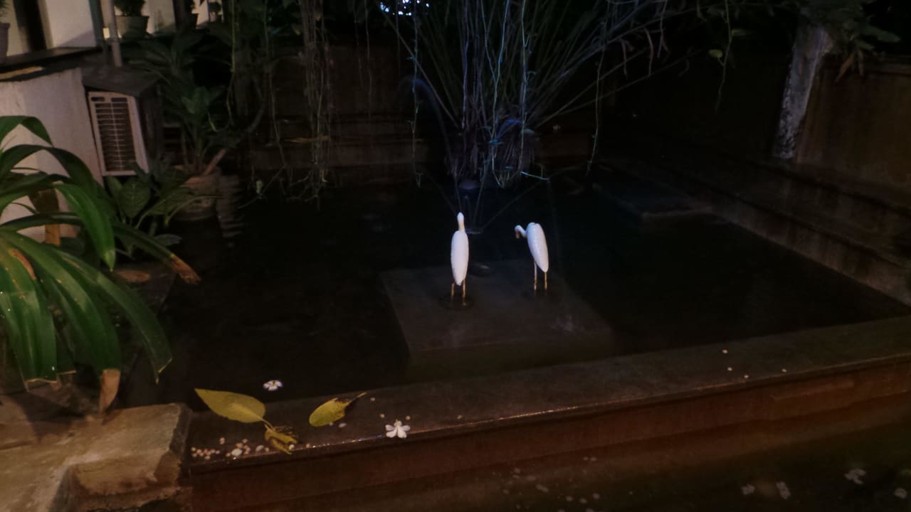 Auf den Weg zu den Zimmern  Earl’s Reef Beruwala