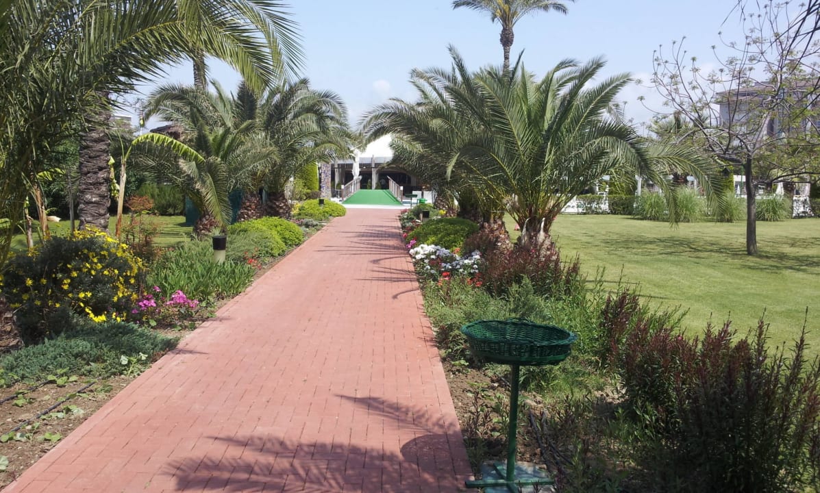 Weg zum strand Sunis Elita Beach Resort & Spa