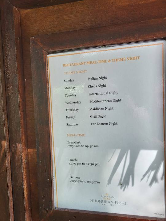 Gastro Adaaran Select Hudhuran Fushi - Premium All Inclusive