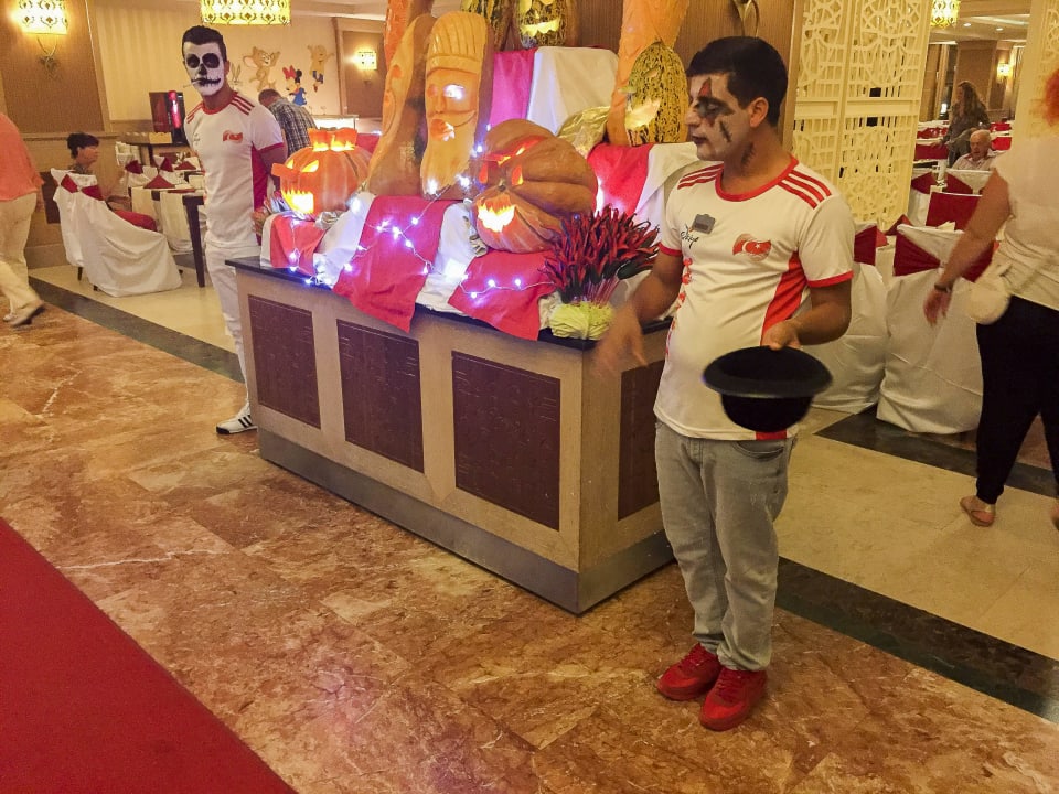 Halloween im Restaurant Aydinbey Kings Palace & Spa