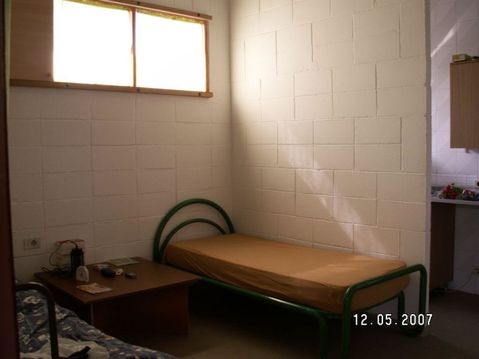 Wohnzimmer Richtung Küche Rosapineta Camping Village