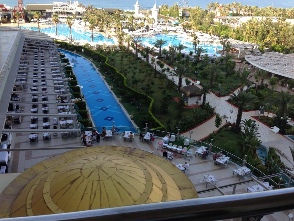 Ansicht ausm Balkon Hotel Delphin Imperial