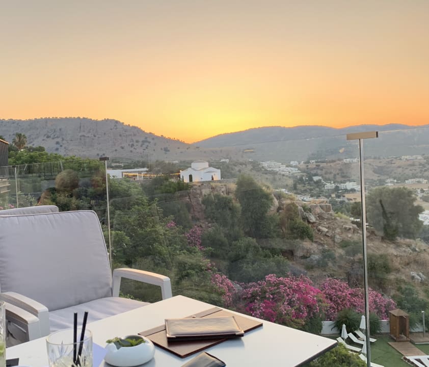 Ausblick Lindos Mare, Seaside Hotel