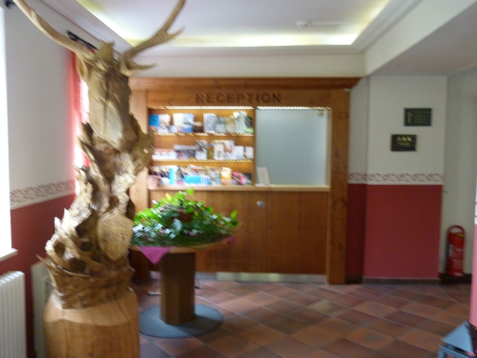 Lobby Familienhotel Hubertusbaude