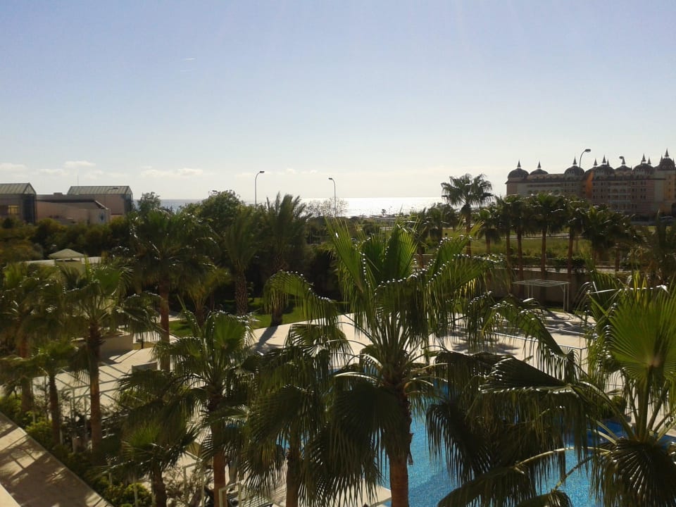 Ausblick in die Ferne von unserem Balkon! Hotel Süral Resort