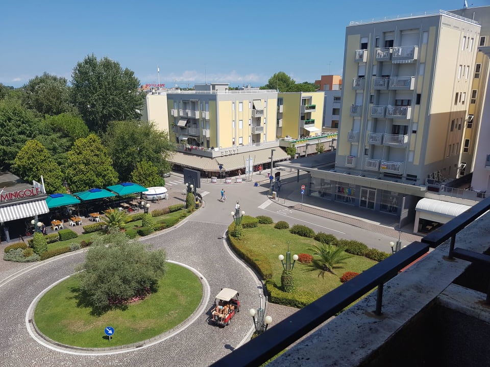 Balkon vom 4 Stock Hotel Adriatico