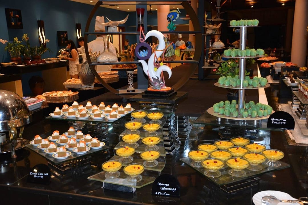 Nachspeisenbuffet Veligandu Maldives Resort Island