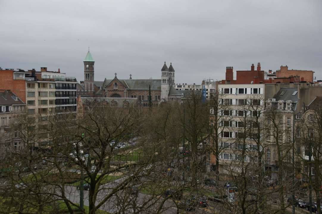 Ausblick vom 7 Stock Hotel Eurostars Montgomery