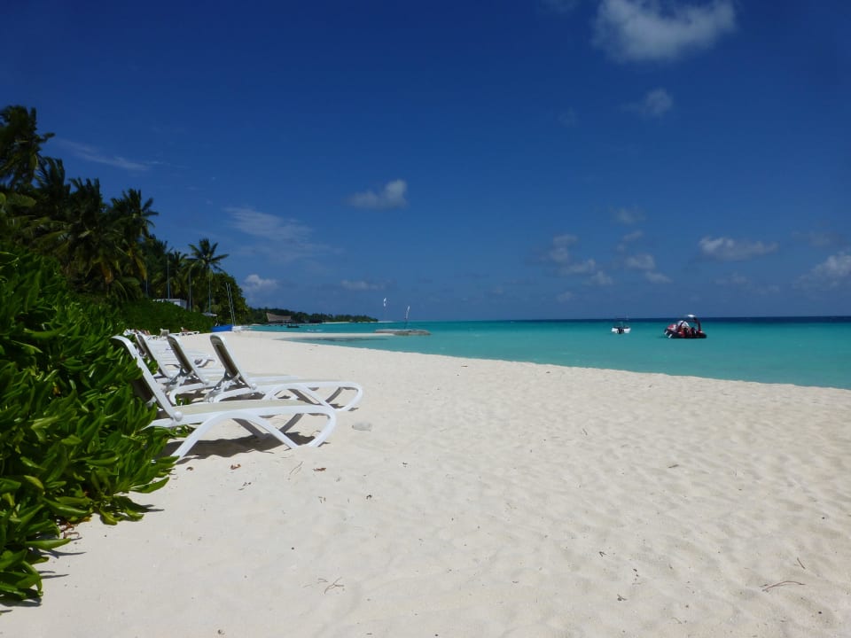 Lagunenseite Kuramathi Maldives
