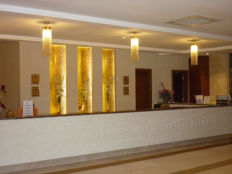 Die Rezeption Seher Sun Palace Resort & Spa