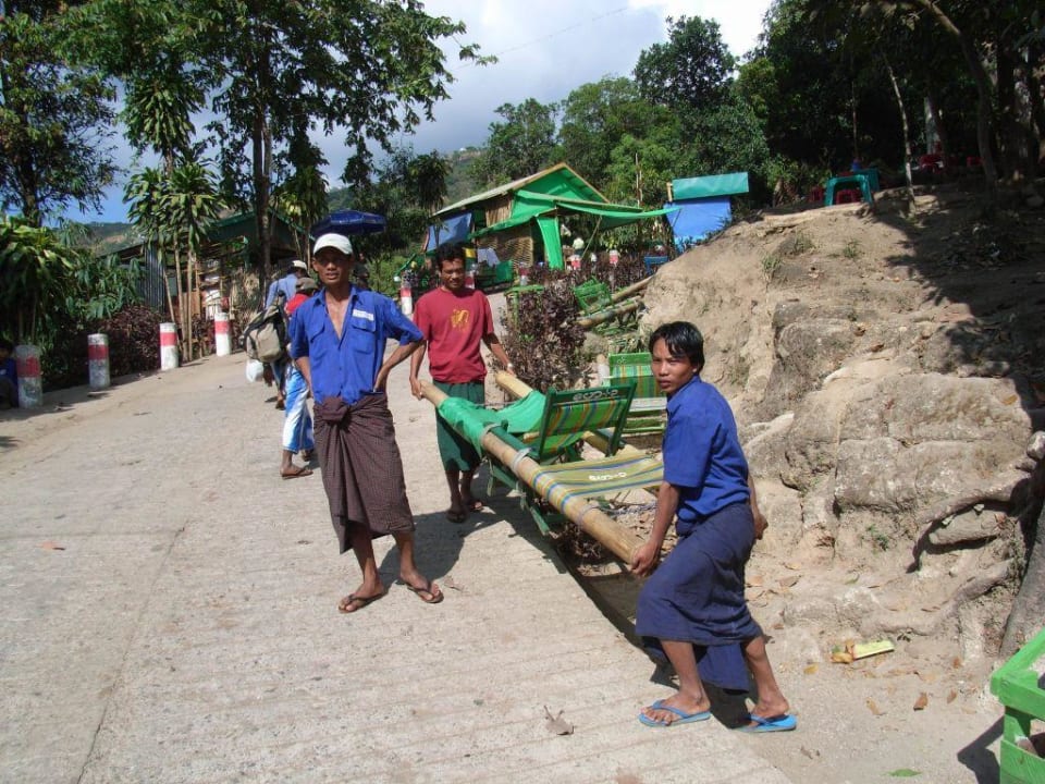 Träger-Service zum Hotel Mountain Top Hotel