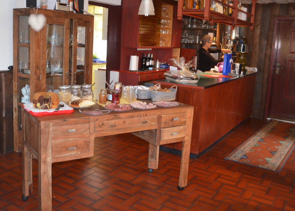 Frühstück im Charisam Pension Charisma