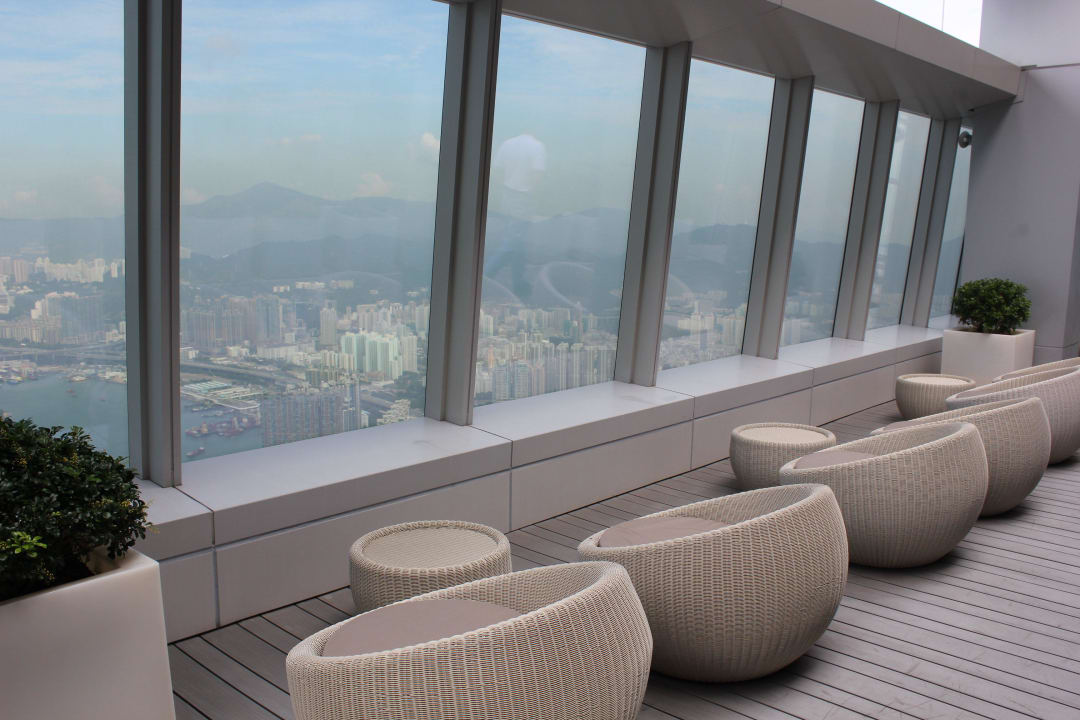 Relax Area beim Fitness Center  Hotel The Ritz-Carlton Hongkong