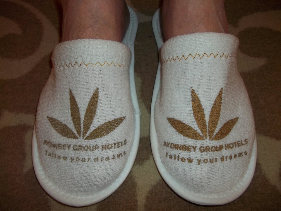 Schlappen und Bademantel inklusive Aydinbey Kings Palace & Spa