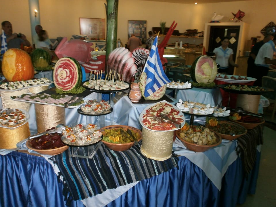 Frühstücksbuffet Hotel Kalithea Mare Palace