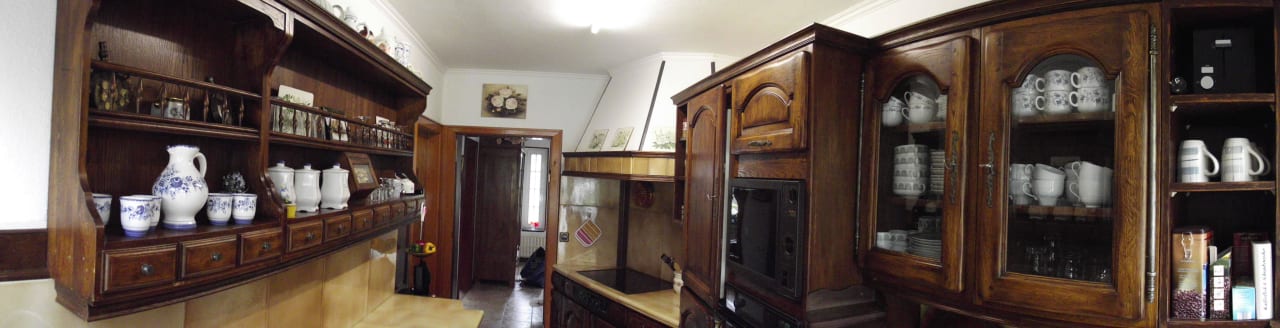 Küche Erdgeschoß Ferienhaus Stadtoase-Schleswig